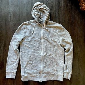 H&M Heather Gray Hooded Sweatshirt